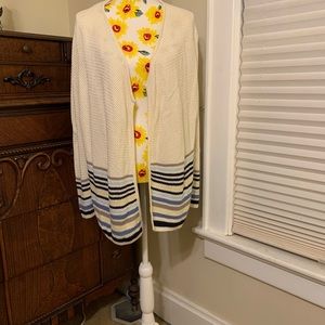 J Jill Over sized cardigan size large, in excellent used condition